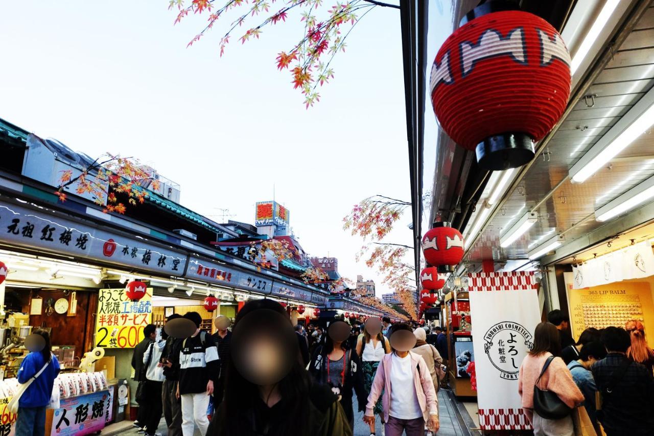 夢の舎 浅草 Yumenoya Asakusa Tokio Exterior foto