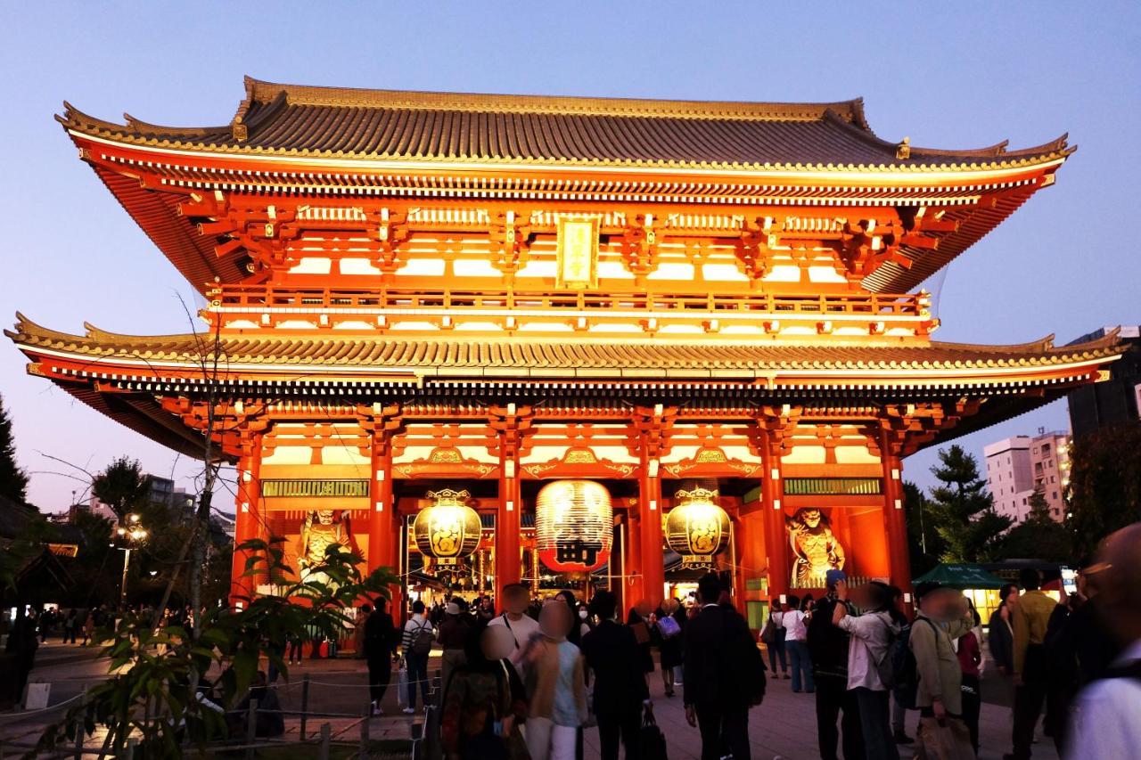 夢の舎 浅草 Yumenoya Asakusa Tokio Exterior foto